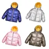 Manteau en duvet filles garçons vers le bas Parkas enfants veste à capuche 4-12 ans hiver enfants manteaux chauds vêtements d'extérieur combinaison de neige vestes en duvet de canard blanc 231025