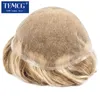 Pelucas para niños para hombres Hombres Toupee Full Lace 100 Peluca de cabello humano natural Unidad de sistema de reemplazo de prótesis masculina transpirable para 231025