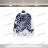 Xinxinbuy Mannen designer Hoodie Sweatshirt brief Cashew Gradiënt Jacquard lange mouw dames blauw Zwart wit XS-2XL
