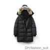 Men's Down  Parkas Winter Designer Coat Canda Goose Jacket with Badge Thick Warm Outwear Coats Fashion Classic Big Style Golden 1n1x 9 TJXL