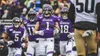 Футбольная майка Northwestern Wildcats 33 Брейдон Брус 7 Энтони Тайус III 20 Джозеф Химон II 4 Кэм Портер 54 Тайлер Гант 45 Каллен Коулман 74 Ник Херцог