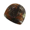 Berets Windproof Fleece Hats Elastic Thickened Thermal Tactical Hat Breathable Camouflage Men Beanie