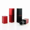 Bouteilles de rangement carrées vides, Tube de rouge à lèvres Portable, taille compacte pour bricolage, cosmétique fait maison