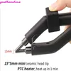 Connectors 1pcs Adjustable Temperature 220 Smart Mini Heating Tip Hair Extension Iron Fusion Hair Extension Iron Keratin Bonding Tools 231025