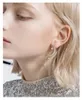 Boucles d'oreilles à clous pour femmes, haute qualité, plaqué 18 carats, étoile asymétrique, lune, CZ