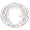 Neuestes einzigartiges Design, facettierter Kristall-Jewelpop, passend für Kameleon-Armband, Halskette, Ring, 925er-Versilberung, zum Selbermachen von Kameleon-Schmuck329E