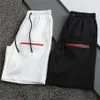 Short de marque de marque sportswear athlétique Summer Fashion Street Wear Maillot de bain à séchage rapide Pantalon de plage imprimé Noir Blanc S2779
