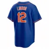 S-4XL 2023 Justin Verlander Pete Alonso Jersey de beisebol Francisco Lindor Edwin Diaz Kodai Senga Starling Marte Jacob deGrom Morango Keith Hernandez Correa