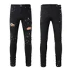 Designer Jeans Mens Denim Embroidery Pants Fashion Holes Trouser US Size 28-40 Hip Hop Distressed Zipper trousers For Male Sell