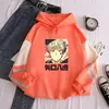 Erkek Hoodies Yaguchi Yatora Baskı Hoodie Mavi Kilit Anime Kazak Erkekler Kadın Patchwork Sweatshirts Harajuku Unisex Sonbahar Sıcak Sokak Giyim