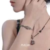 Bracciale MASW Design originale Gioielli di lusso Stile cinese Bracciale con ciondolo a forma di fiore in vetro di alta qualità per regalo di festa per ragazza da donna