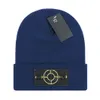 Nieuwe winter gebreide ISLAND Beanie heren en dames casual hoeden hoogwaardige gebreide warme mutsen hoeden vrouwelijke motorkap STONE Beanie Caps 17 kleuren S-17