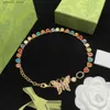 Collares pendientes Diseñador de collar de perlas de alta calidad para mujeres Nuevo collar de moda Collar de amor para mujer Marca Letras simples Diamond Lady -2 Q231026