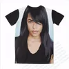 La más nueva moda para hombre y mujer Aaliyah camisetas de estilo veraniego con estampado 3D camiseta informal Tops de talla grande BB0147228G