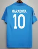 86 87 88 89 90 91 93 13 Napoli Maglie retrò MARADONA Maglia da calcio Napoli Maglie da calcio VINTAGE CLASSIC Uniformi a manica lunga corta