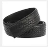 Ceintures hommes en cuir à cliquet robe ceinture avec boucle automatique nouveau pour hommes mode mâle ceinture large 35mm noir YQ231026