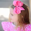 Cheerleading 20PCS Grosgrain Ribbon Hair Bow Alligator Clips For Girls 8'' Kids Barrettes Teens Decore Accessories 231025