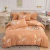 Bedding sets style pure cotton matte bed sheets quilts bedding Cotton four piece spring 231026