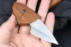 Special offer Small EDC Pocket Knife D2 Satin Blade ABS Handle Keychain Knives Outdoor Gear For Camping Hiking