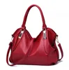 Designer Women's soft leather handbag Fashion Large capacity one shoulder crossbody bag Classic Tote black shopping bag wallet