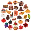 Shoe Parts Accessories Fall Decor Charms Thanksgiving Autumn Turkey Pumpkin For Wristband Clog Sandals Pvc Charm Party Favor Birthda Ot4Ra