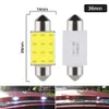 Ampoule LED de voiture C10w C5w Festoon COB 31Mm 36Mm 39Mm 41Mm 12V, lumière de lecture pour intérieur de voiture, lampe de plaque d'immatriculation, 1 pièces