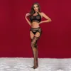 Tutine sexy Lingerie da donna Taglie forti biancheria intima da notte a rete Lady Party Clubwear Costumi sexy Mujer Lenceria pagliaccetto