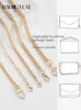 Bag Parts Accessories Bag chain single buy high-grade pure copper cross-body chain metal Non-fading shoulder bag strap accessories 231026