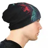 Berretti Divertenti Cappelli a cuffia con animali Dinosauro Potere Skullies Berretti Kpop Elastico termico Uomo Donna Berretti Invernali stampati Moda Bonnet