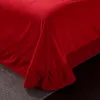Biancheria da letto extra set di grandi scenografo da letto di moda set cover cuscino set di velluto giù per il coperchio del piumone foglio comodo