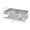 Storage Boxes Brand Bathroom Wall Mounted Shelves Stainless Steel Holders Metal Shower Rack