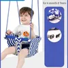 Swings Jumpers Bouncers Baby Hanging Swings Safety Swing Chair Child Rocking Canvas Seat Infant Inside Room Decorations 231025