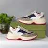 Kvinnor vintage tränare sneakers casual snörning löpskor mode läder sneakers