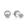 Stud LR Luxus Schmuck Ohrringe Für Frauen 2023 925 Sterling Silber Mädchen Blume Pfeil Herz Form Neue Jahr YQ231026