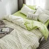 Sängkläder sätter söta lakan Set Luxury Däcke Cover 220x240 Family Linen Bedclothes Comporter Set 231026