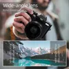 Camcorder GAnica Digitalkamera für Pografie und Video 4K 48MP Vlogging mit 180° Flip-Screen 16X Zoom 231025