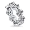 choucong fleur forme promesse bague en argent sterling 925 diamant cz fiançailles alliance anneaux pour femmes bijoux cadeau200o