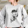 Felpe con cappuccio da donna Omori Women Anime Estetica Pullover stile coreano vintage Abbigliamento femminile anni '90