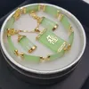 Jade Verde Natural Colgante Yakası Pentien Pulsera Conjunto213i