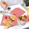 Dinnerware Sets 24 Pcs Cupcake Wrapper Imitation Rattan Woven Basket Grease-proof Paper Wax Deli Liner Baking