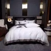 Постельные принадлежности Besigner Bedding Sets H простыни вышивка 210 двойные пряди длинные основные хлопчатобумажные изделия из четырехсексуального хлопчатобумажного листа и крышка кровати