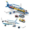 Aircraft Modle City High-Tech Airbus Airbus samolot samolot samolot samolot Brinquedos Avion Bloks Building Builds Cegły Educational Toys Children 231025