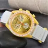 Wristwatches Top Quality Watch Original Brand Box Watches For Mens Plastic Case Chronograph Explore Planet Male Clocks