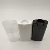 500pcs/partia 15 ml/15 g pusty plastikowy owalny pojemnik na szminkę biały czarny czysty balsam do ust kontener dezodorant z pokrywkami do majsterkowania espck