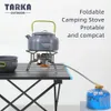 مواقد Tarka Camping Wind Proof Sove Stove Outdoor Strong Fire Stove Heater Sourrist Sound Supplies for Picnic Cooker 231025