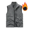 Heren Vesten 2023 Mannen Militair Vest Vest Casual Mouwloos Jas Tweezijdig Plus Size 6XL Grote Mannelijke Reisjas Leger Tactische Kleding