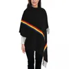 Halsdukar Rumänska flagga Minimalistiska sjal Wrap Womens Warm Long Long Scarf Rumänien Pashminas