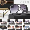 Sunglasses A Dita Top Original High Quality Designer Men Famous Fashion Vintage Brand Eyewear Design P18dita 2518FLV3