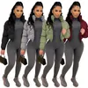 Women's Down Parkas ANJAMANOR Zip Up Turtleneck Cropped Puffer Jacket Solid Color Wholesale Winter Clothes Women Bubble Coat Outwear D48-EC72 231025