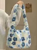 Sacos flor capacidade de ombro design luxo lazer feminino vintage mensageiro saco womenstylishhandbagsstore